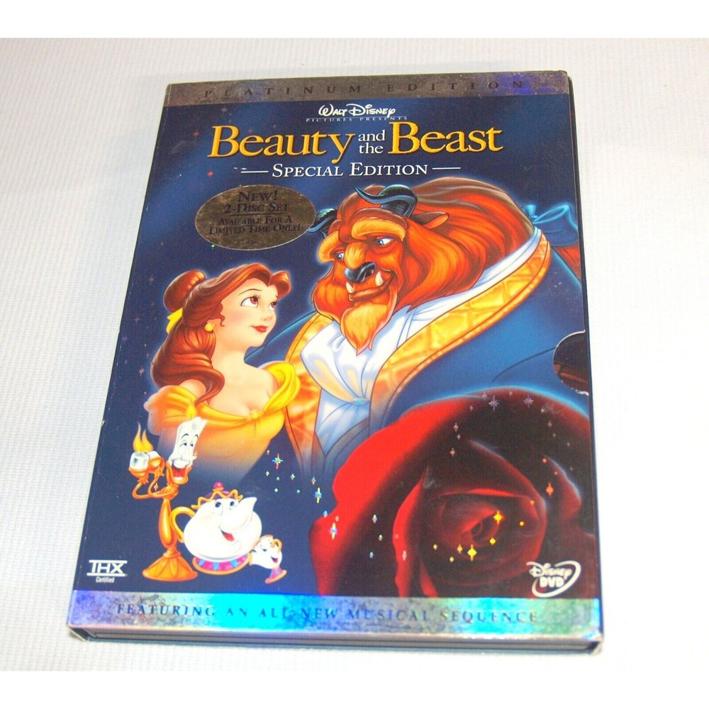 Disney's Beauty and the Beast Platinum Edition Special Edition 2 Disc DVD